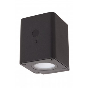 Kinkiet solarny Ramin LED czarny | Lucide - Ogród w stylu