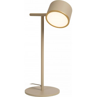Lampa biurkowa LED Gian - Lucide | Ściemniacz, Taupe