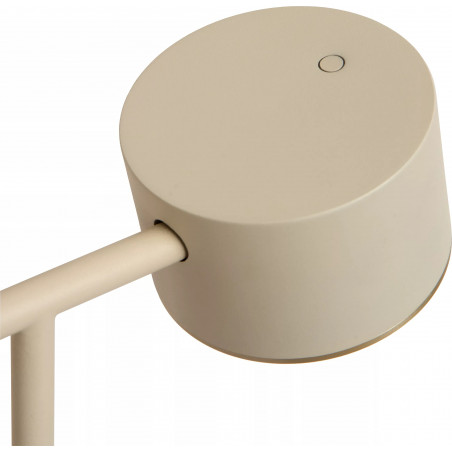 Lampa podłogowa LED Gian - Lucide | Ściemniacz, Taupe