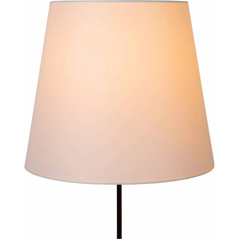 Lampa podłogowa Pendio biało-czarna | Lucide - 150cm