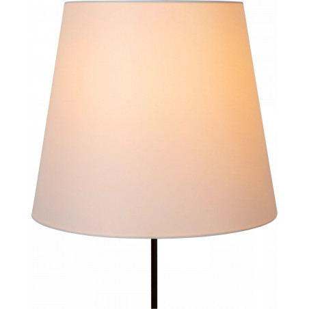 Lampa podłogowa Pendio biało-czarna | Lucide - 150cm