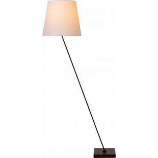 Lampa podłogowa Pendio biało-czarna | Lucide - 150cm
