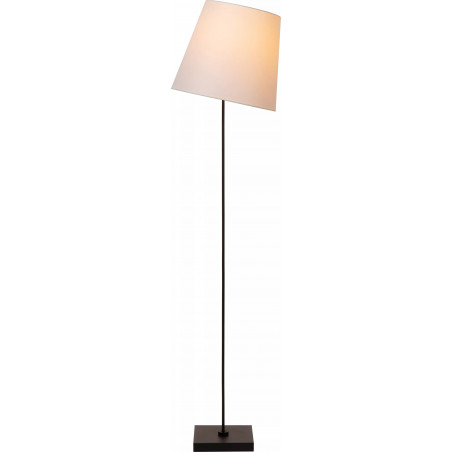 Lampa podłogowa Pendio biało-czarna | Lucide - 150cm