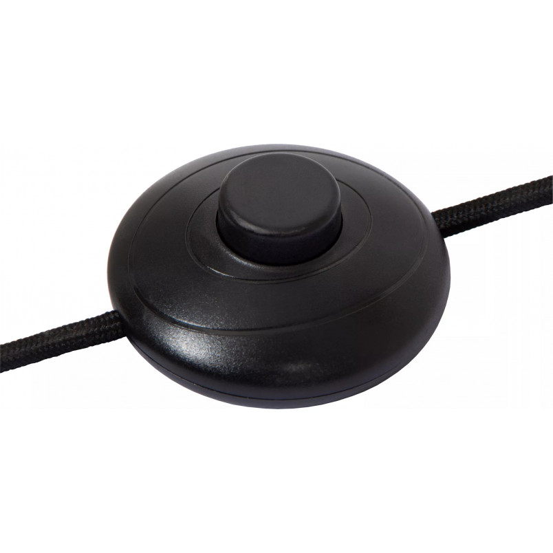 Lampa podłogowa Pendio biało-czarna | Lucide - 150cm