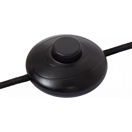 Lampa podłogowa Pendio biało-czarna | Lucide - 150cm