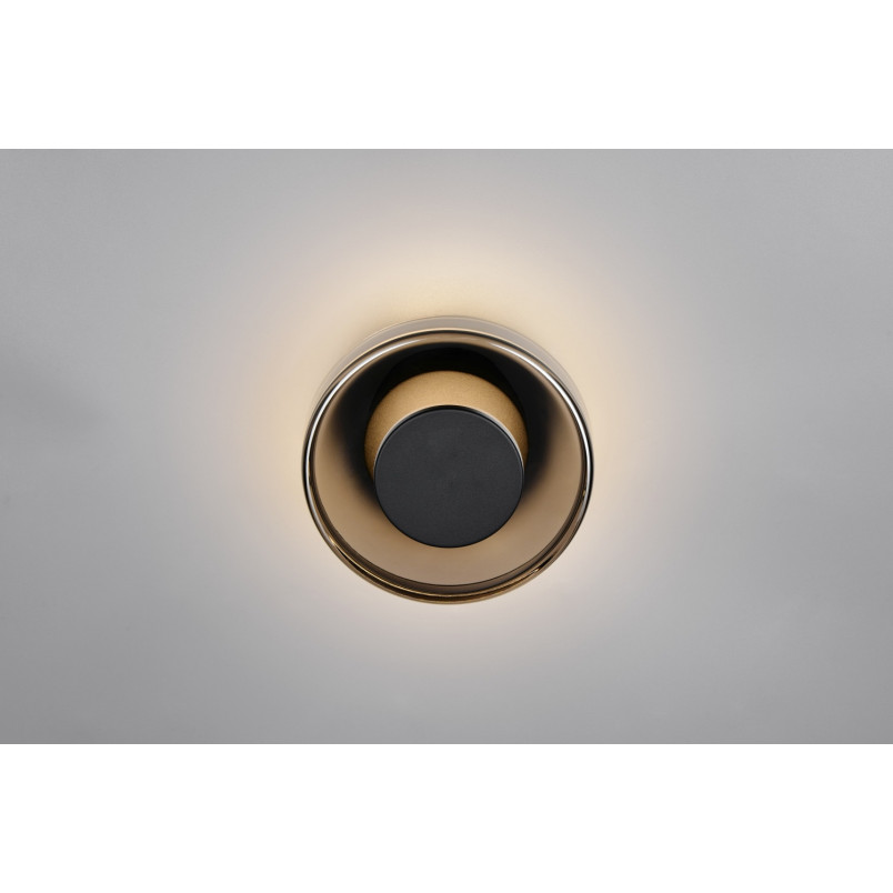 Kinkiet Celeste LED Trio | Nowoczesny design, szklany klosz