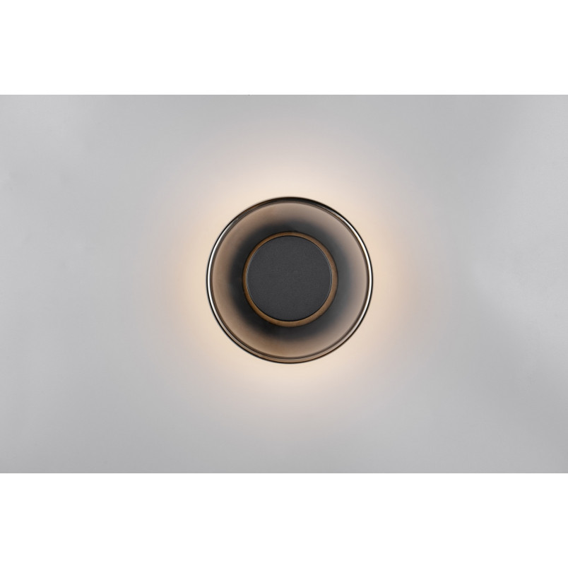 Kinkiet Celeste LED Trio | Nowoczesny design, szklany klosz