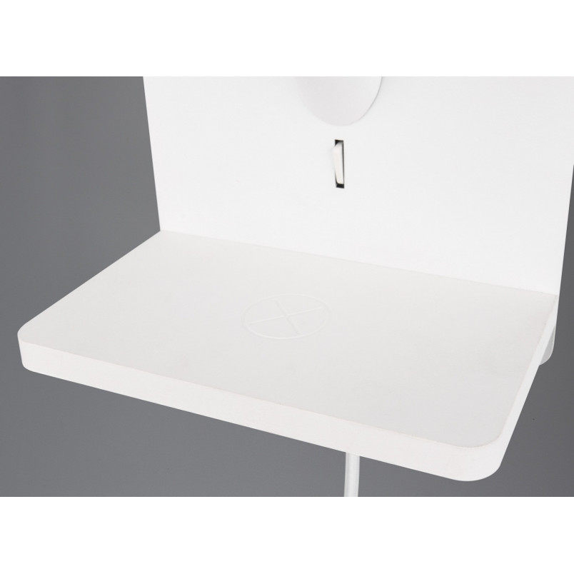 Kinkiet Comfort biały Trio: USB, Ładowanie Indukcyjne | Sklep