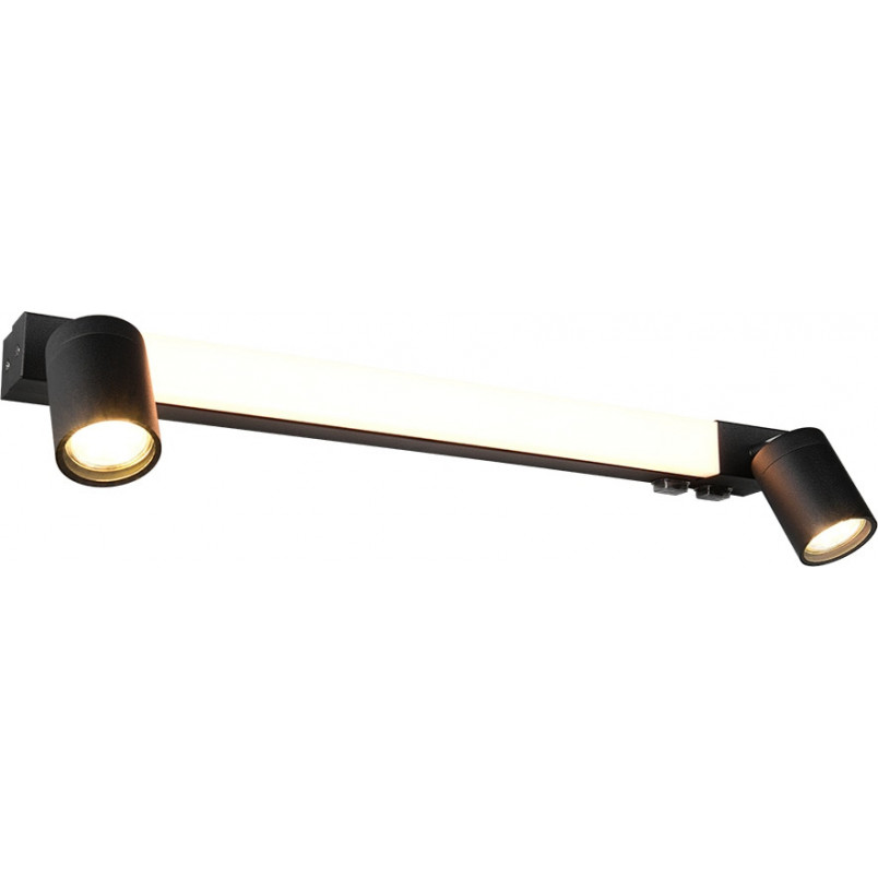 Kinkiet łazienkowy Enrico LED | Trio | 60cm | Czarny