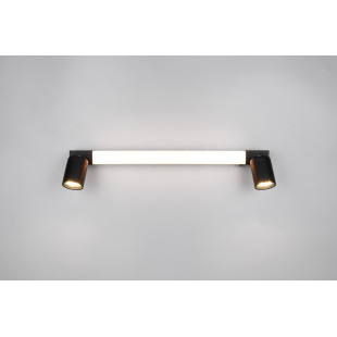 Kinkiet łazienkowy Enrico LED | Trio | 60cm | Czarny