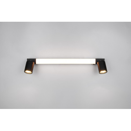 Kinkiet łazienkowy Enrico LED | Trio | 60cm | Czarny