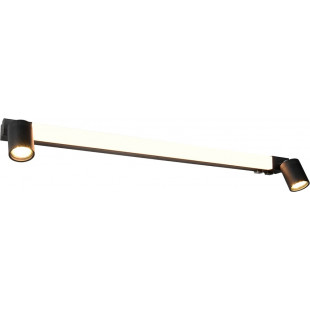 Kinkiet łazienkowy Enrico LED | Trio - 90cm, czarny