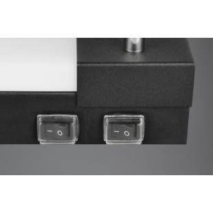 Kinkiet łazienkowy Enrico LED | Trio - 90cm, czarny