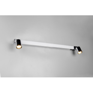 Kinkiet łazienkowy Enrico LED Trio | 90cm, Chrom, IP44
