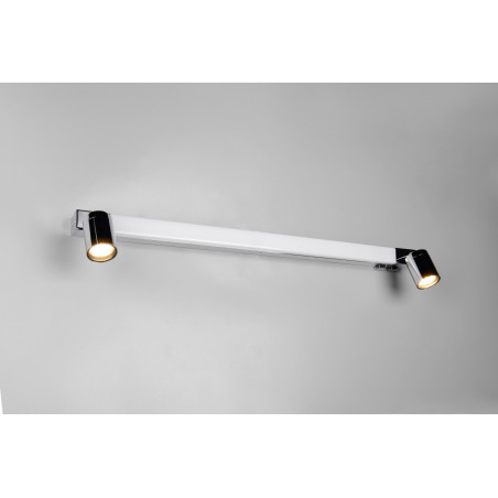 Kinkiet łazienkowy Enrico LED Trio | 90cm, Chrom, IP44
