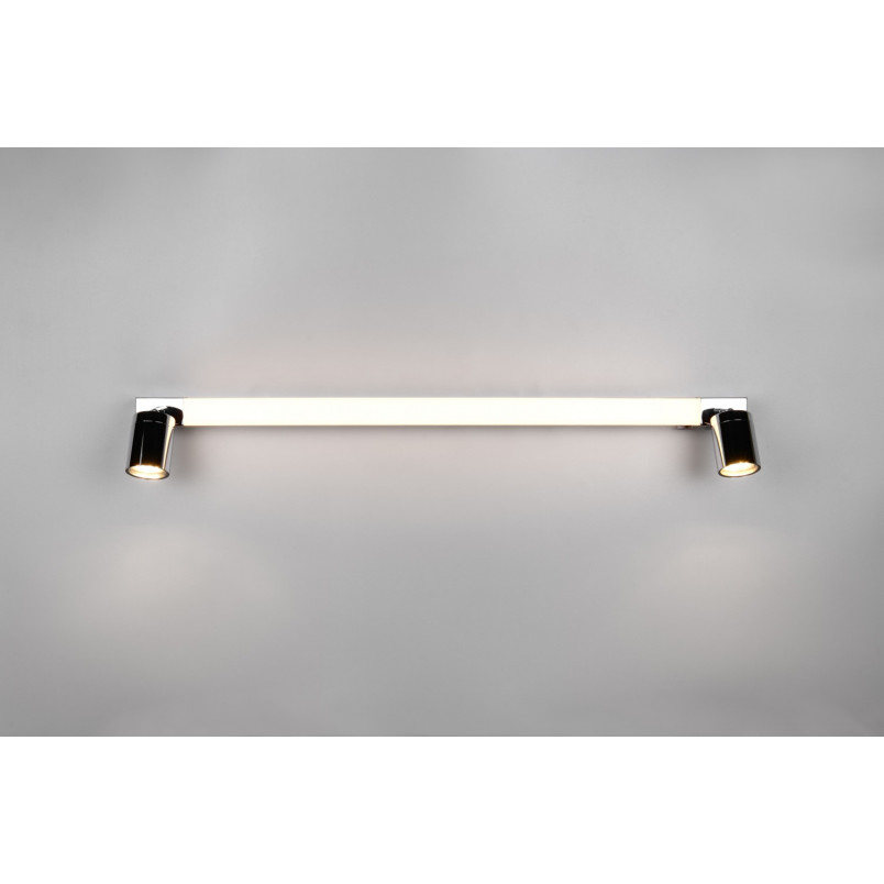 Kinkiet łazienkowy Enrico LED Trio | 90cm, Chrom, IP44