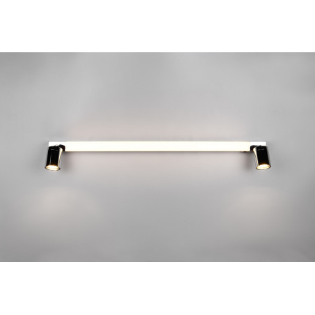 Kinkiet łazienkowy Enrico LED Trio | 90cm, Chrom, IP44