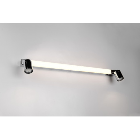 Kinkiet łazienkowy Enrico LED Trio | 90cm, Chrom, IP44