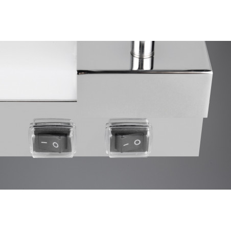 Kinkiet łazienkowy Enrico LED Trio | 90cm, Chrom, IP44