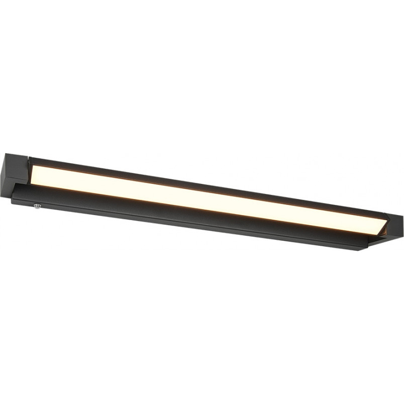 Kinkiet Fabrizio LED 80cm czarny Trio | Ściemniacz, IP44