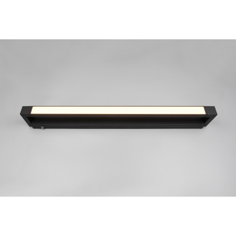 Kinkiet Fabrizio LED 80cm czarny Trio | Ściemniacz, IP44