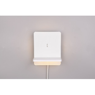Kinkiet Fairfield LED Trio | Nowoczesny, USB, Indukcja
