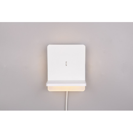 Kinkiet Fairfield LED Trio | Nowoczesny, USB, Indukcja