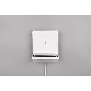 Kinkiet Fairfield LED Trio | Nowoczesny, USB, Indukcja