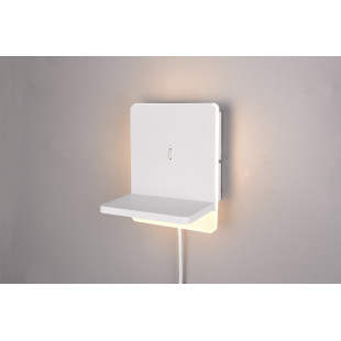 Kinkiet Fairfield LED Trio | Nowoczesny, USB, Indukcja