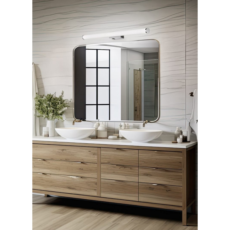 Kinkiet łazienkowy LED Trio Mattimo 60cm - Chrom | Sklep z lampami