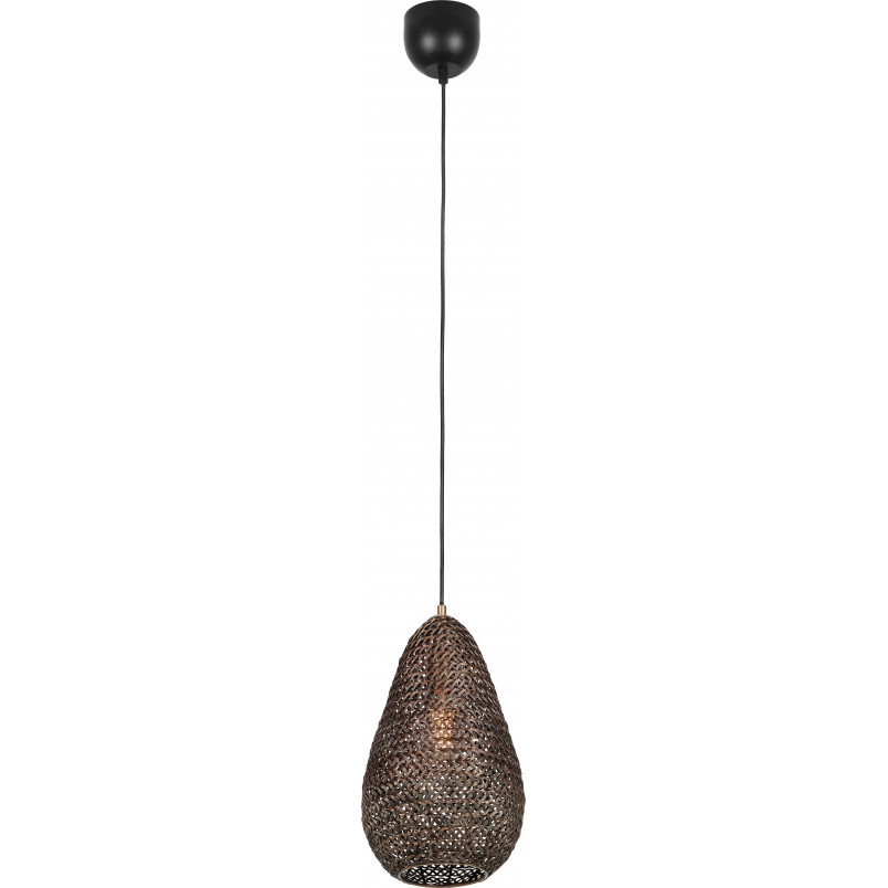 Lampa wisząca orientalna Ziva Trio - Patyna | Salon Lamp