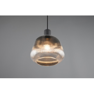Lampa wisząca szklana Trio Tarifa | Loftowa lampa do salonu