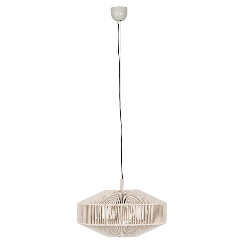 Lampa wisząca Svea | Trio | Japandi, 46cm, kremowa
