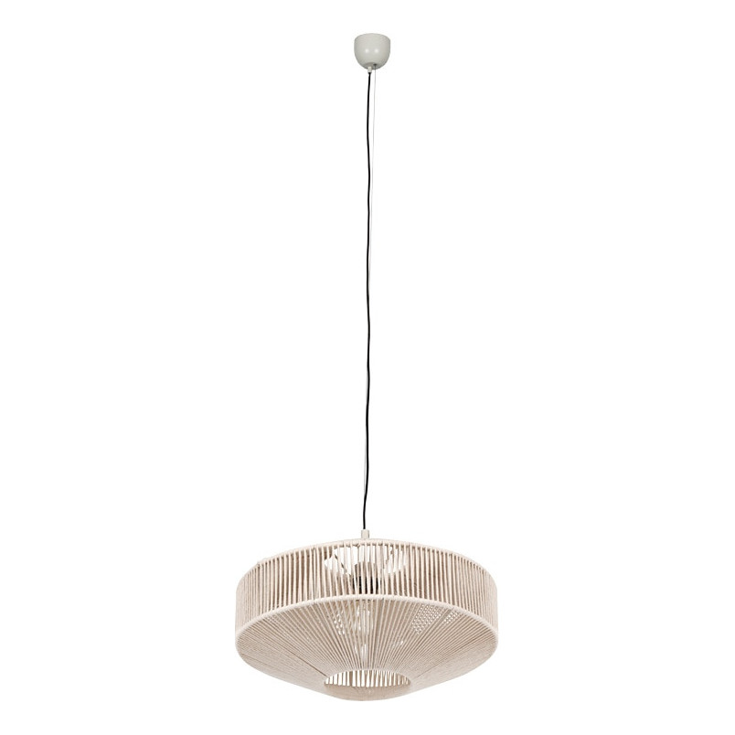 Lampa wisząca Svea | Trio | Japandi, 46cm, kremowa