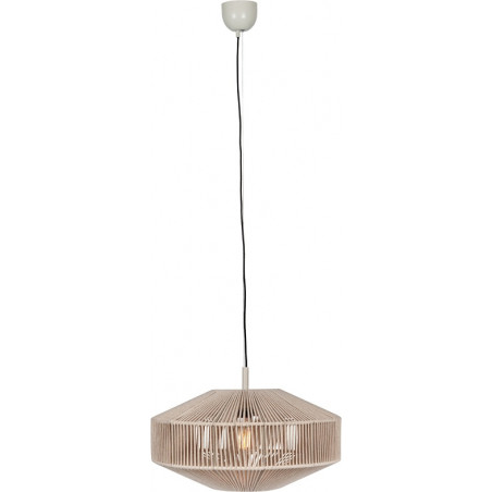 Lampa wisząca Svea | Trio | Japandi, 46cm, kremowa
