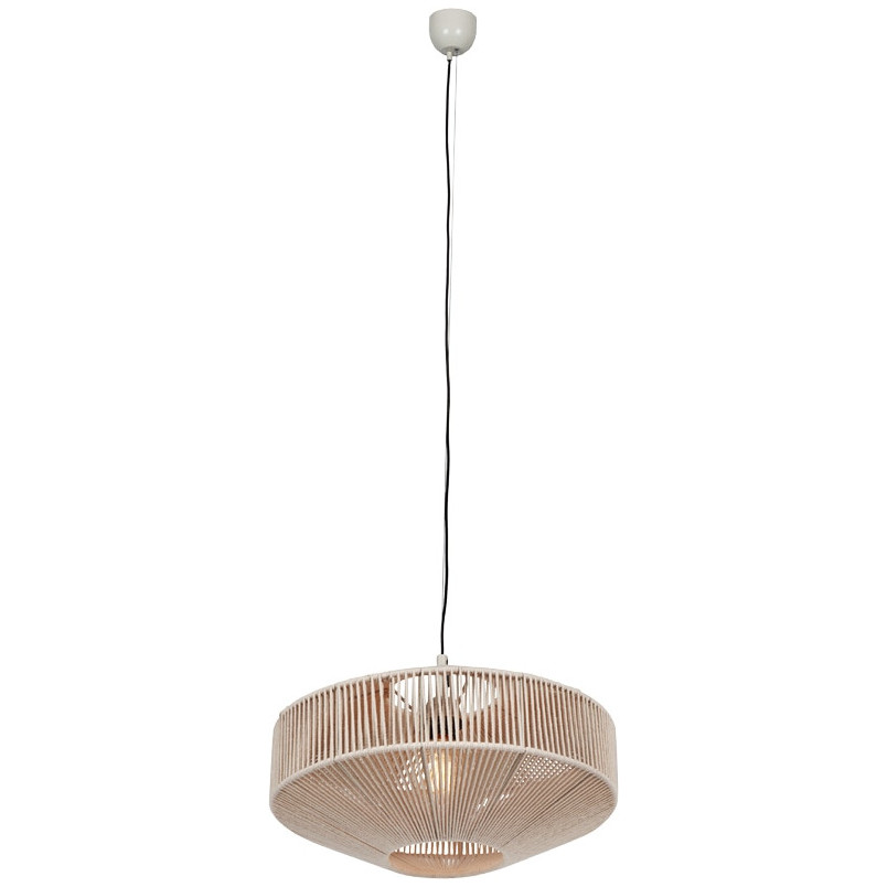 Lampa wisząca Svea | Trio | Japandi, 46cm, kremowa