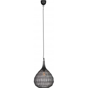 Lampa wisząca orientalna Soraya czarna | Trio - Elegancki design