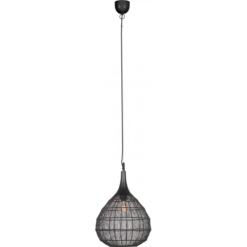 Lampa wisząca orientalna Soraya czarna | Trio - Elegancki design