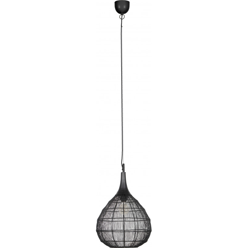 Lampa wisząca orientalna Soraya czarna | Trio - Elegancki design