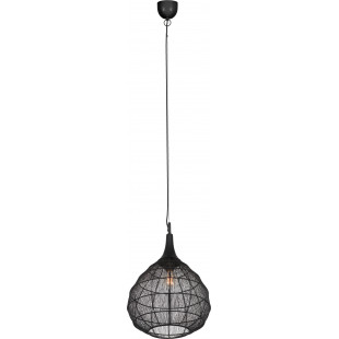 Lampa wisząca orientalna Soraya czarna | Trio - Elegancki design