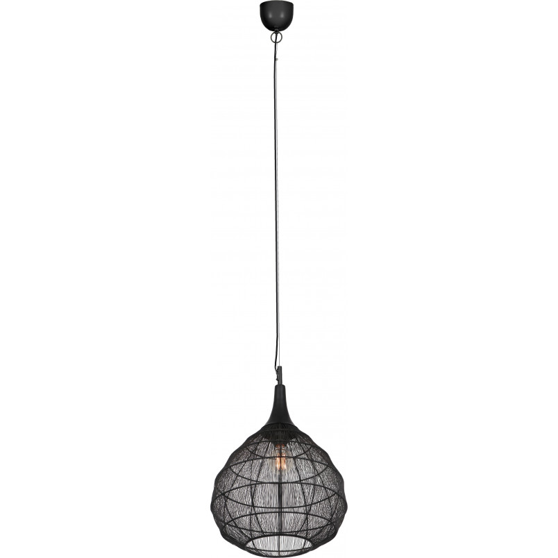 Lampa wisząca orientalna Soraya czarna | Trio - Elegancki design