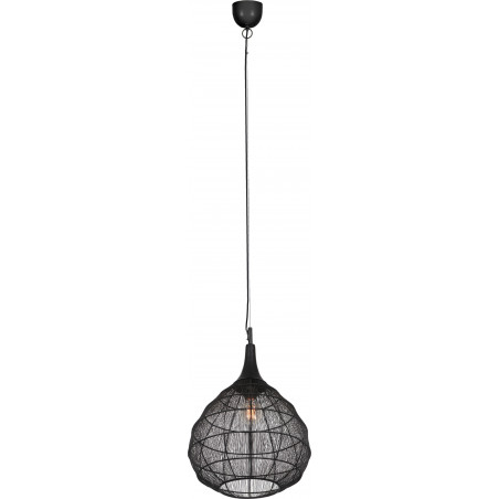 Lampa wisząca orientalna Soraya czarna | Trio - Elegancki design