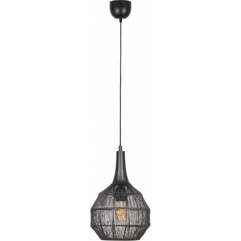 Lampa wisząca Soraya czarna - Trio | Styl orientalny