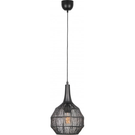 Lampa wisząca Soraya czarna - Trio | Styl orientalny