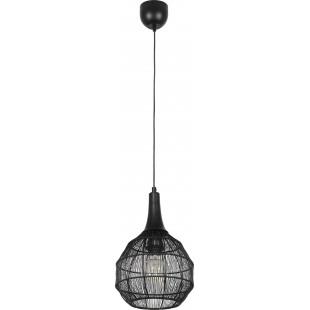 Lampa wisząca Soraya czarna - Trio | Styl orientalny