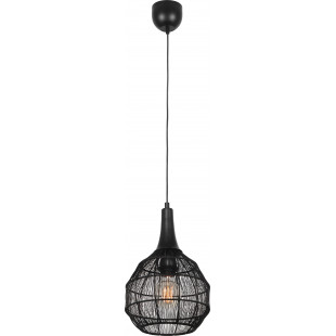 Lampa wisząca Soraya czarna - Trio | Styl orientalny