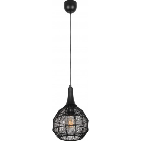 Lampa wisząca Soraya czarna - Trio | Styl orientalny