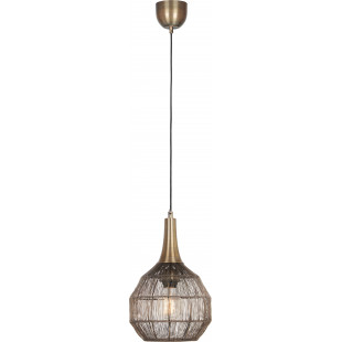 Lampa wisząca orientalna Soraya Trio | Patyna, 26cm