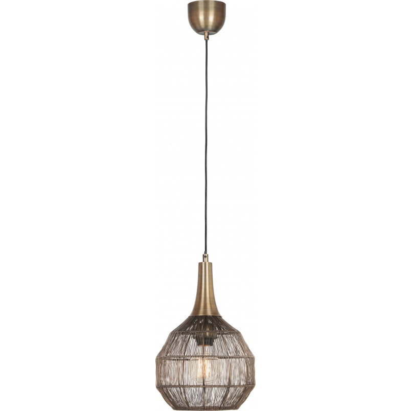 Lampa wisząca orientalna Soraya Trio | Patyna, 26cm
