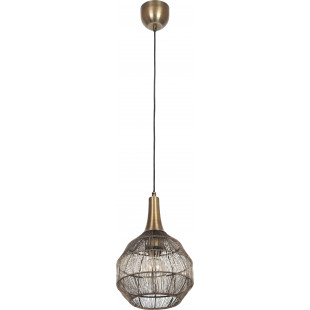 Lampa wisząca orientalna Soraya Trio | Patyna, 26cm